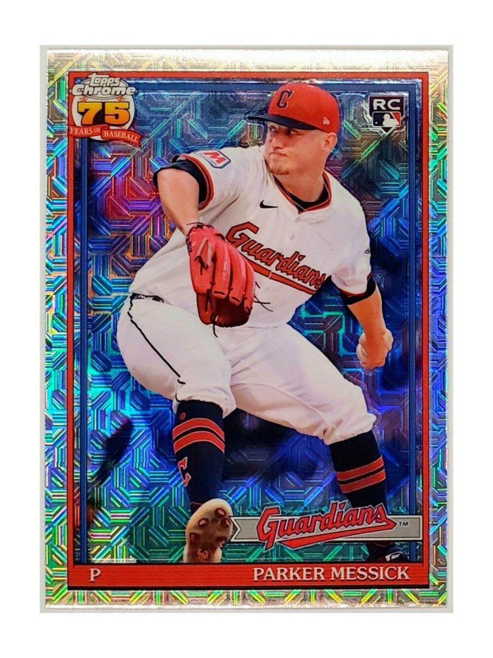 PARKER MESSICK ROOKIE "1991" MOJO REFRACTOR SILVER PACK CHROME 2026 TOPPS